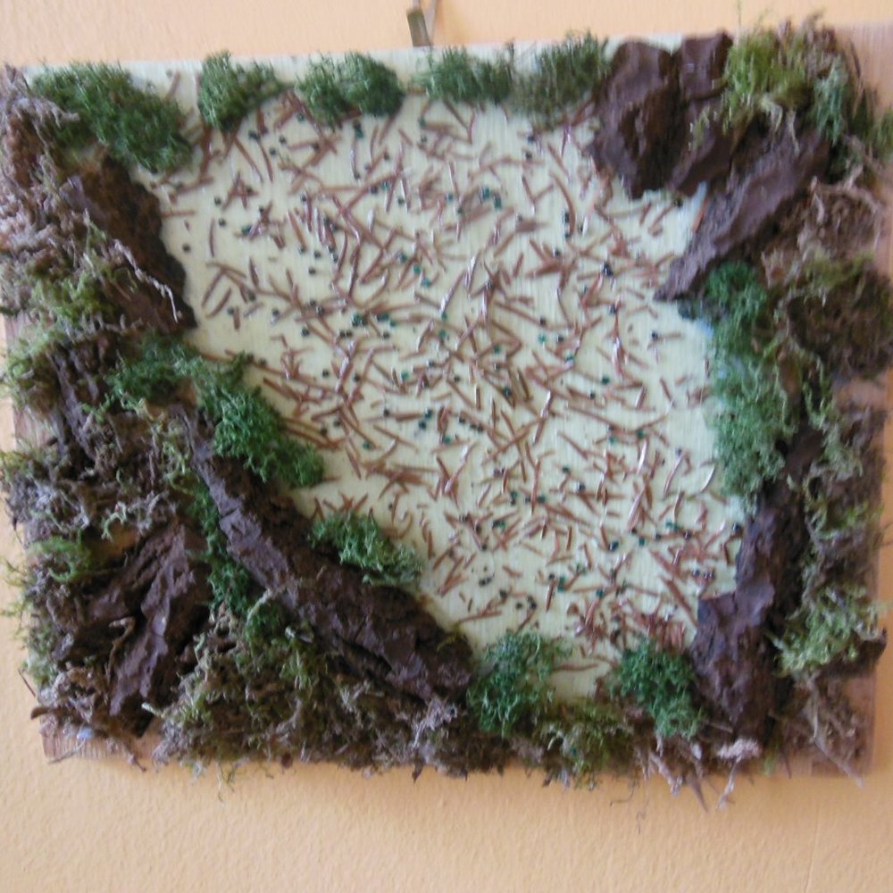 Moss & Bark Original Artwork - Holiday design